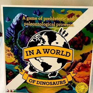In A World of Dinosaurs, a game of Prehistoric and Paleontological prowness